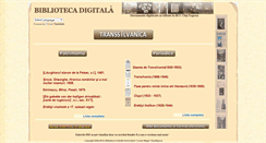 Desktop Screenshot of documente.bcucluj.ro